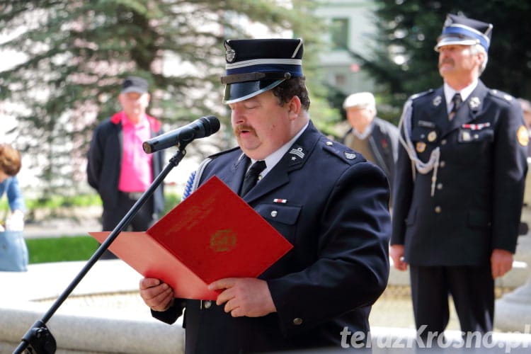 Uroczystość przekazania samochodu pożarniczego OSP Iwonicz-Zdrój