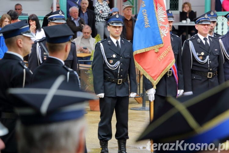 Uroczystość przekazania samochodu pożarniczego OSP Iwonicz-Zdrój