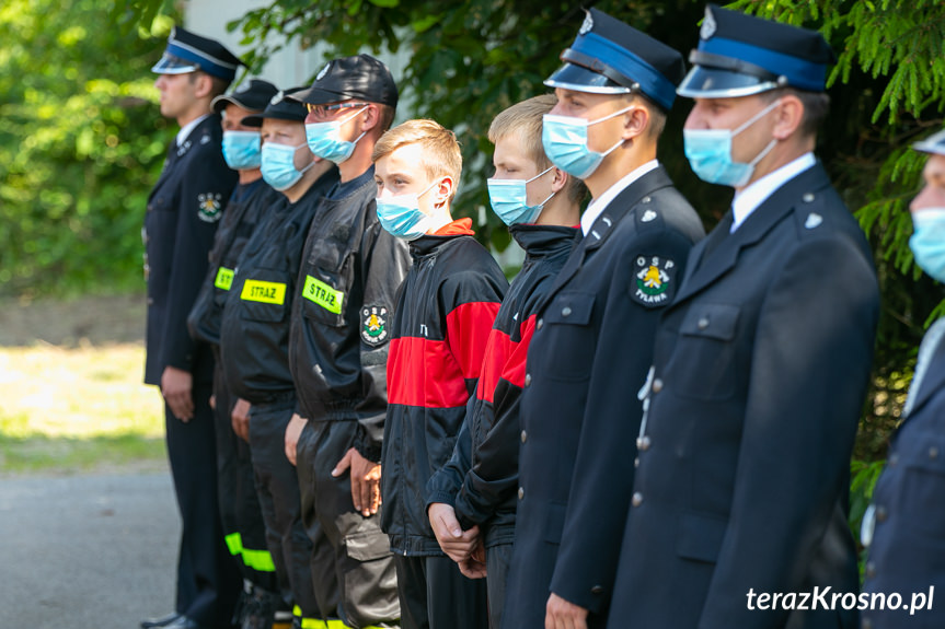 Uroczystość strażacka w Tylawie