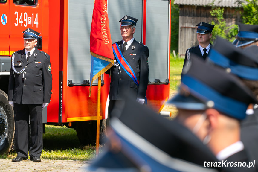 Uroczystość strażacka w Tylawie