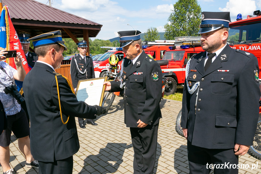 Uroczystość strażacka w Tylawie