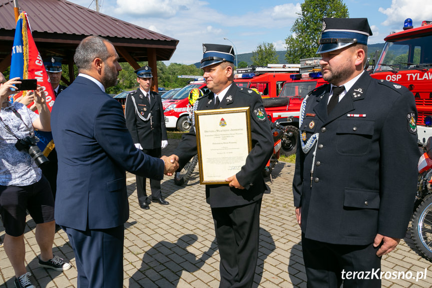 Uroczystość strażacka w Tylawie