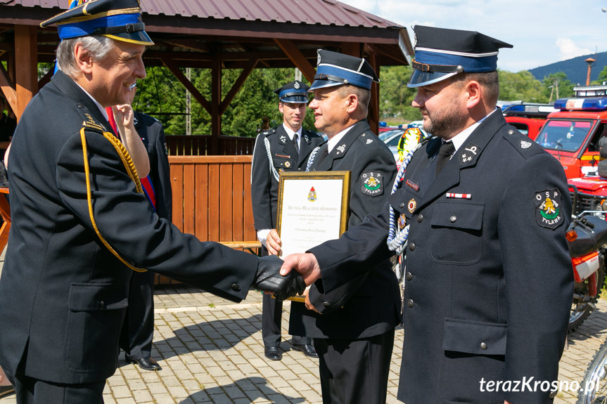 Uroczystość strażacka w Tylawie