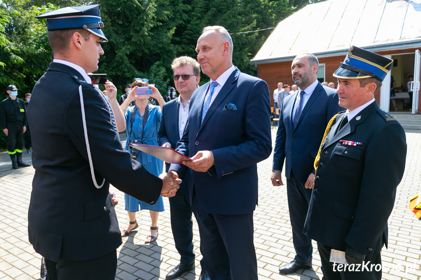 Uroczystość strażacka w Tylawie