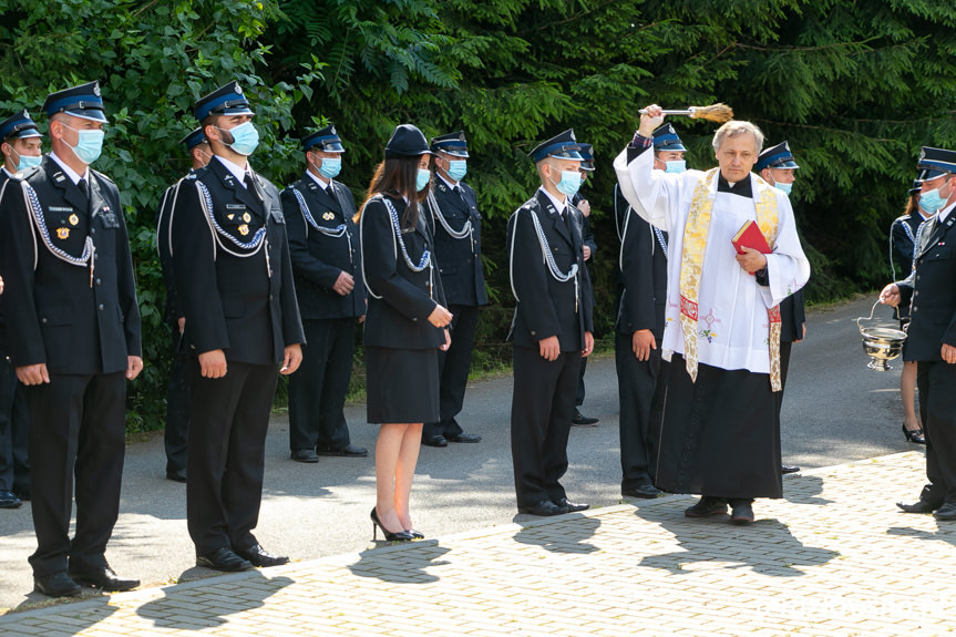 Uroczystość strażacka w Tylawie