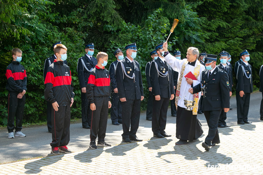 Uroczystość strażacka w Tylawie