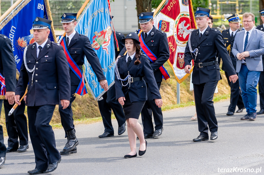 Uroczystość w OSP Wrocanka