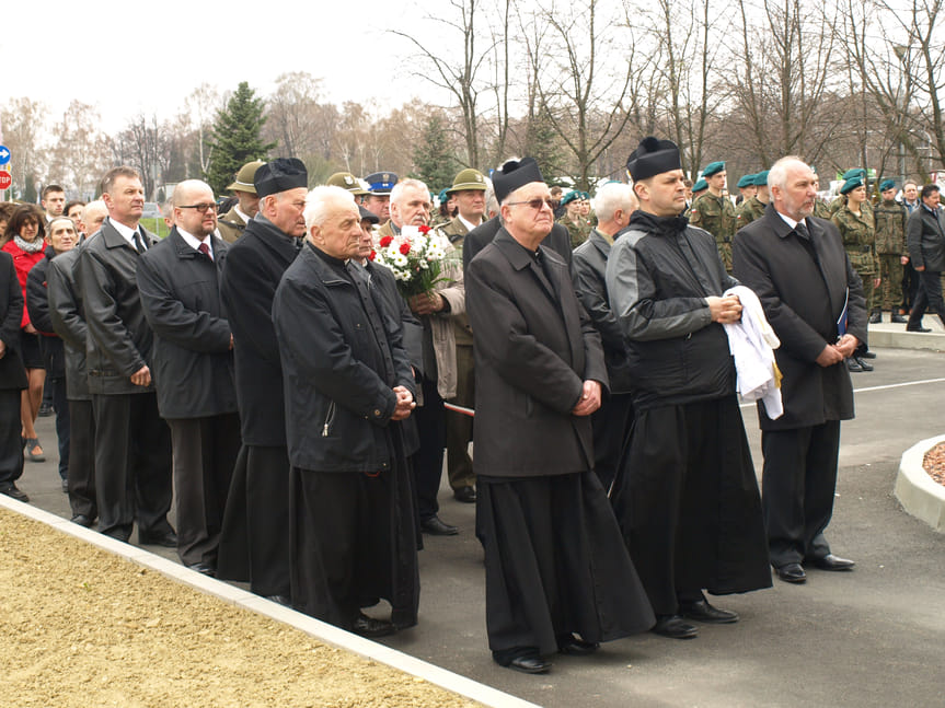 Uroczystości katyńsko-smoleńskie w Krośnie