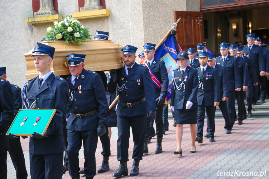 Uroczystości pogrzebowe druha Edwarda Rozenbajgiera