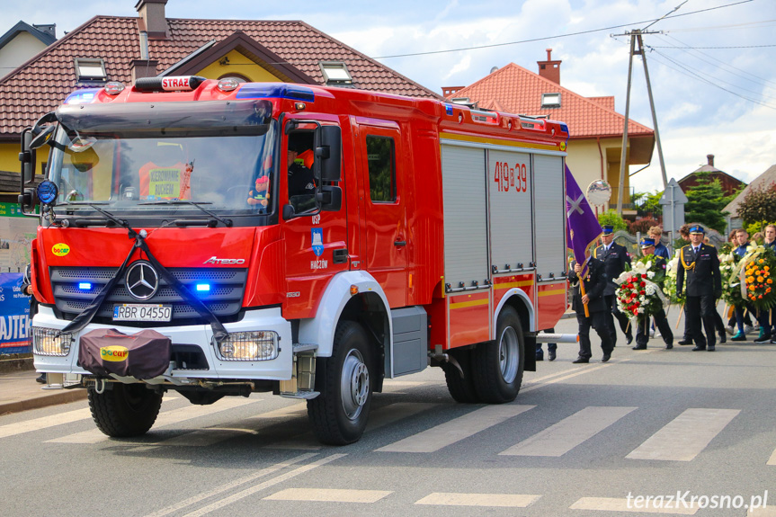 Uroczystości pogrzebowe druha Edwarda Rozenbajgiera