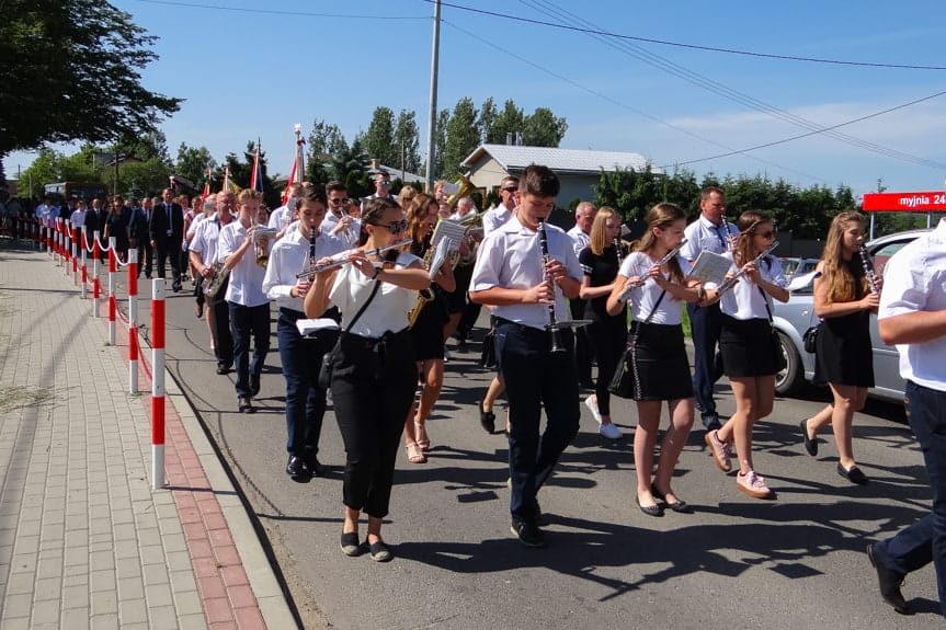 Uroczystości w Zręcinie