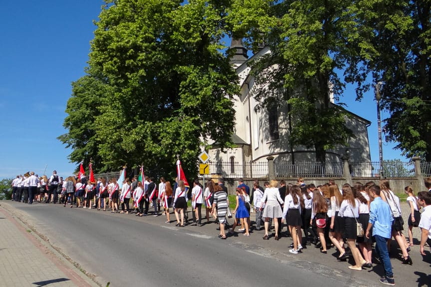 Uroczystości w Zręcinie