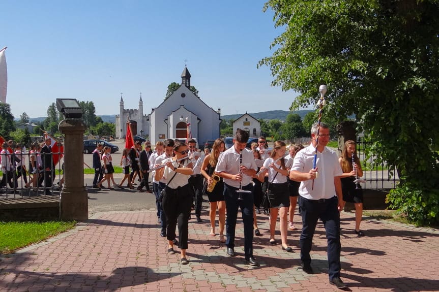 Uroczystości w Zręcinie