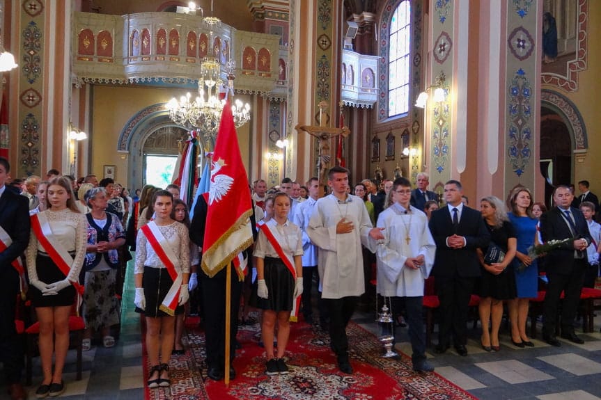 Uroczystości w Zręcinie