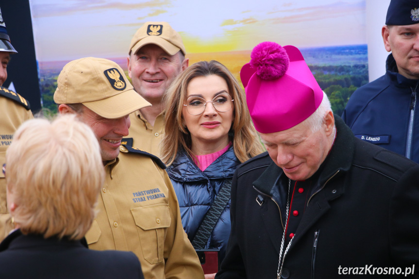 W Brzozowie powstaje nowa komenda PSP. Wmurowano akt erekcyjny i kamień węgielny