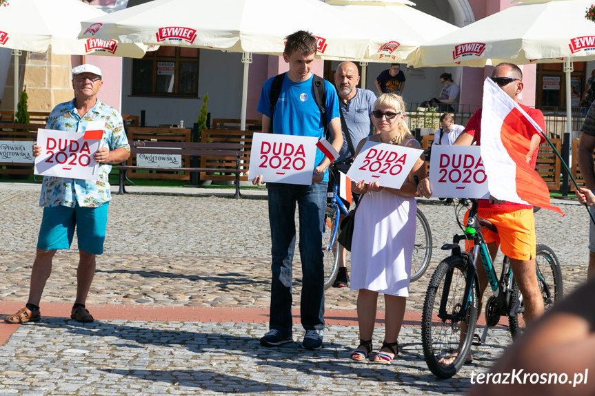 Wiec poparcia Andrzeja Dudy w Krośnie