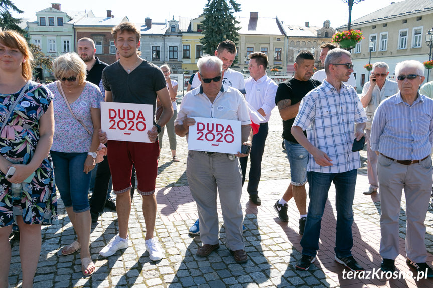 Wiec poparcia Andrzeja Dudy w Krośnie