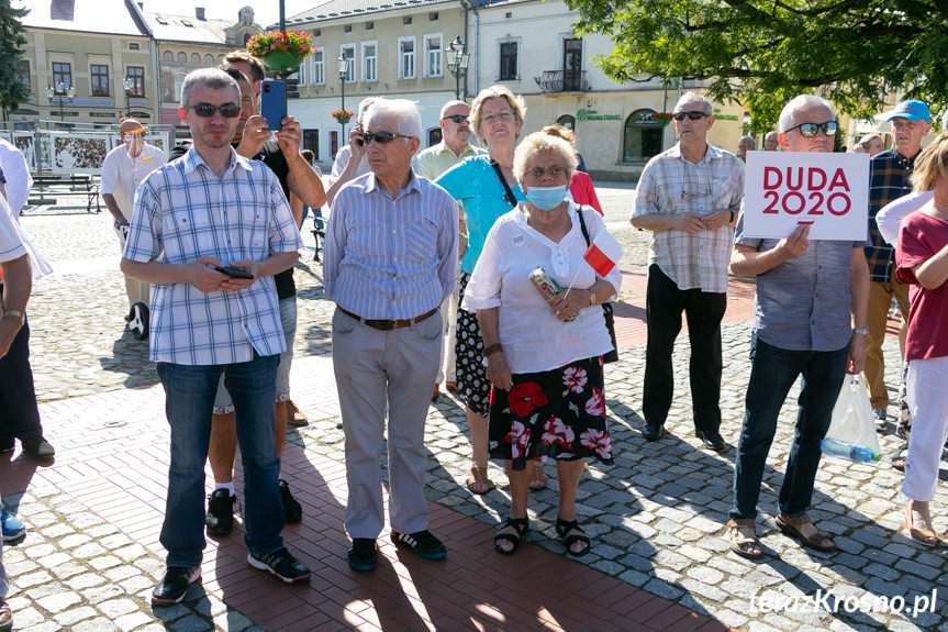 Wiec poparcia Andrzeja Dudy w Krośnie