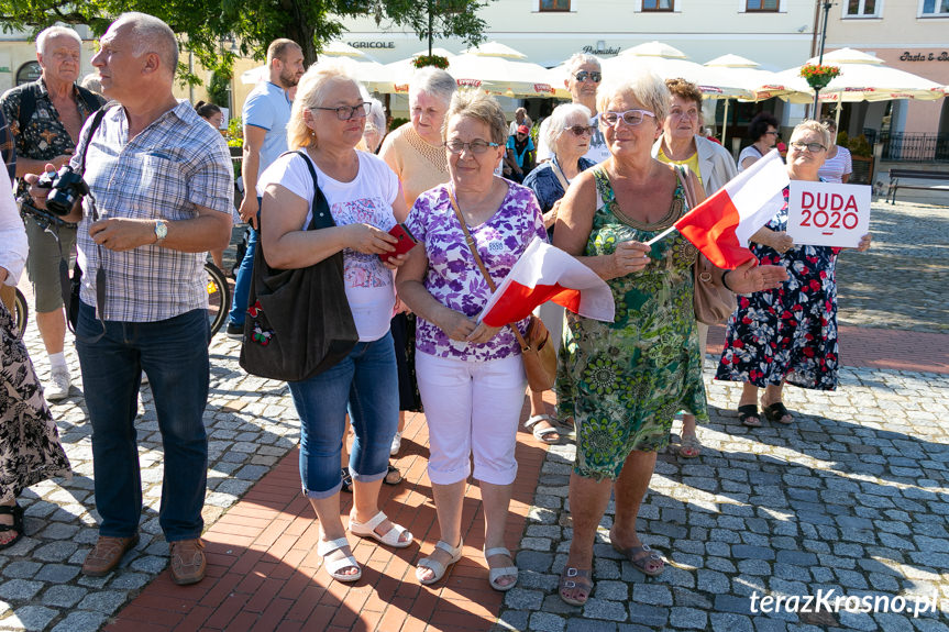 Wiec poparcia Andrzeja Dudy w Krośnie