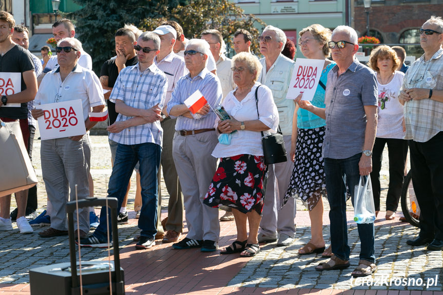 Wiec poparcia Andrzeja Dudy w Krośnie