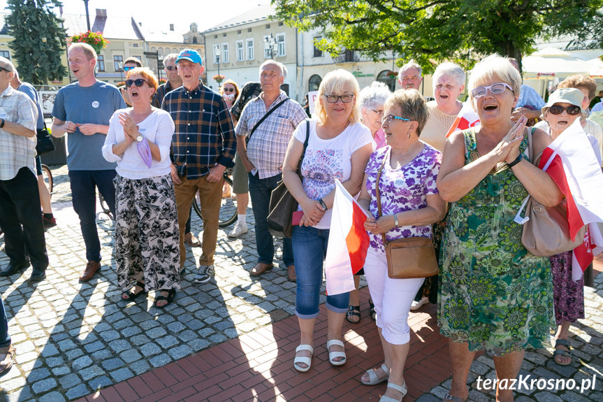 Wiec poparcia Andrzeja Dudy w Krośnie