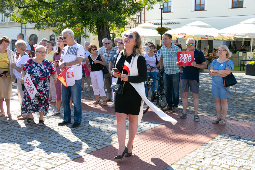 Wiec poparcia Andrzeja Dudy w Krośnie