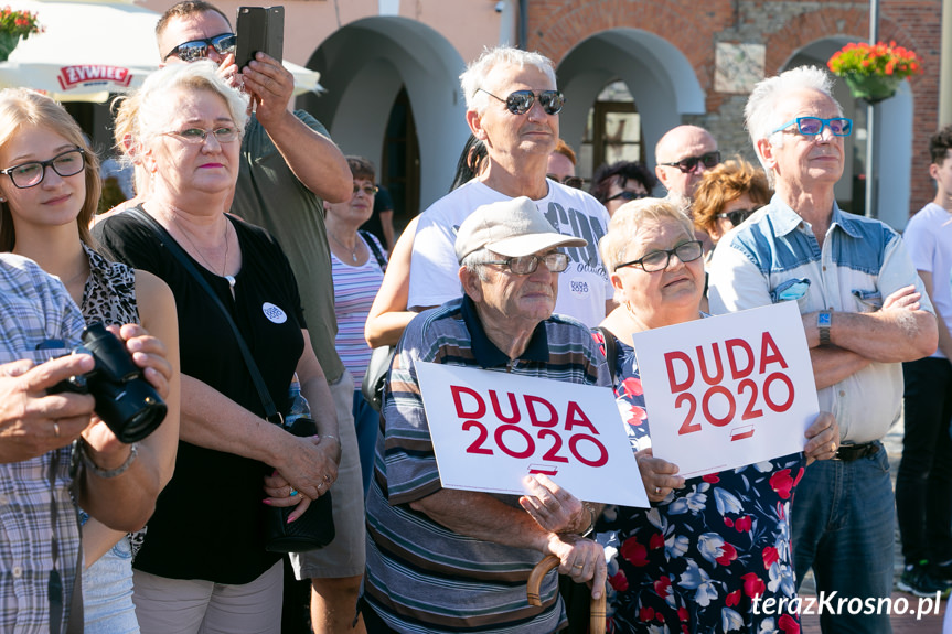 Wiec poparcia Andrzeja Dudy w Krośnie