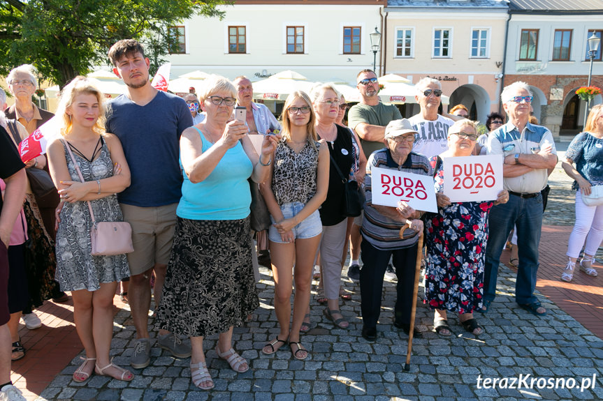 Wiec poparcia Andrzeja Dudy w Krośnie