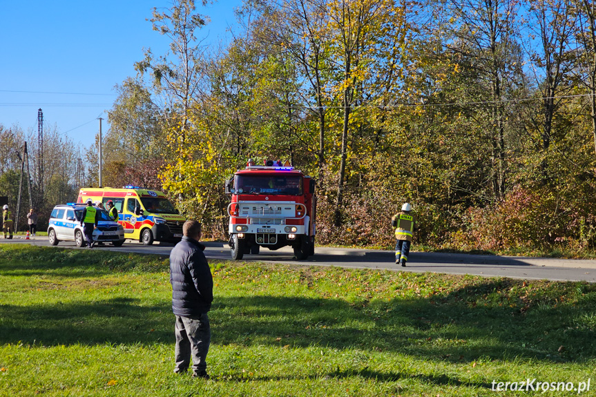 Wietrzno. Zderzenie trzech samochodów