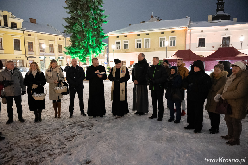 Wigilia na krośnieńskim Rynku