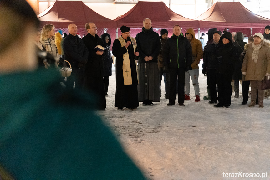 Wigilia na krośnieńskim Rynku