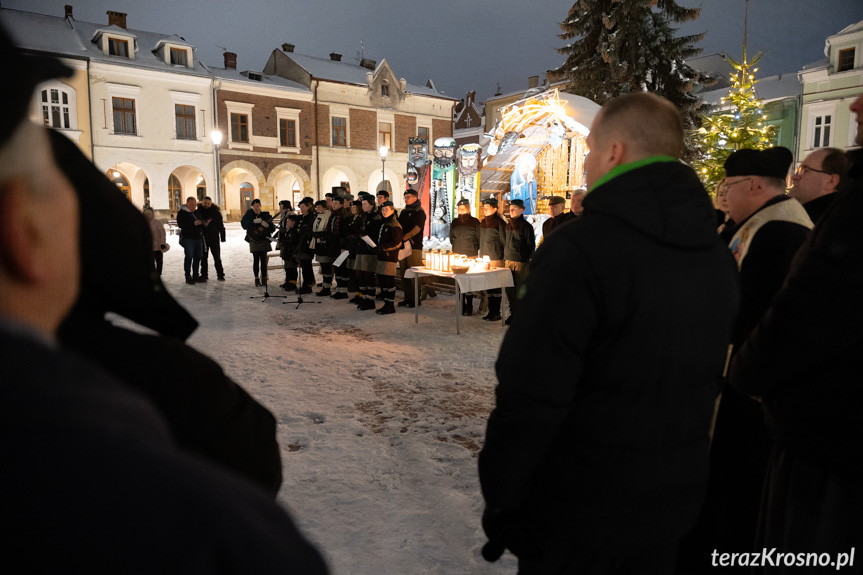 Wigilia na krośnieńskim Rynku