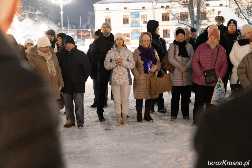 Wigilia na krośnieńskim Rynku