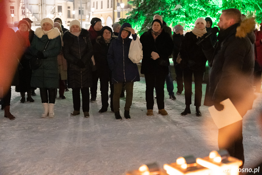 Wigilia na krośnieńskim Rynku