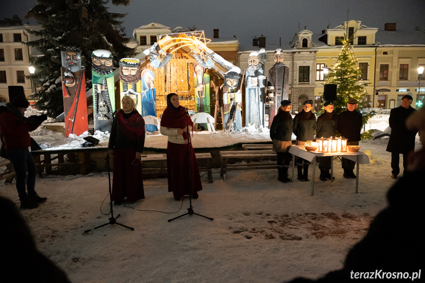 Wigilia na krośnieńskim Rynku