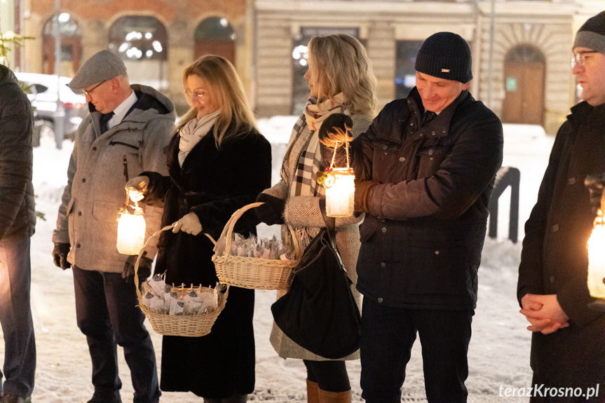 Wigilia na krośnieńskim Rynku