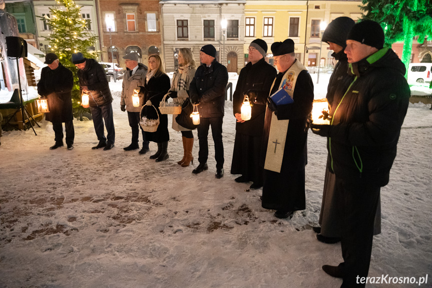 Wigilia na krośnieńskim Rynku