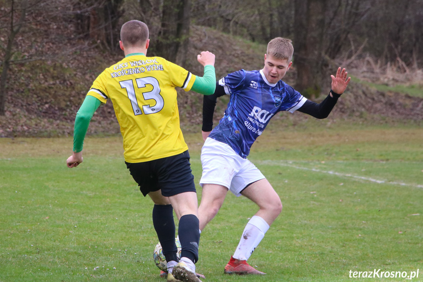 Wisłok Krościenko Wyżne - Jasiołka Jaśliska 1:0