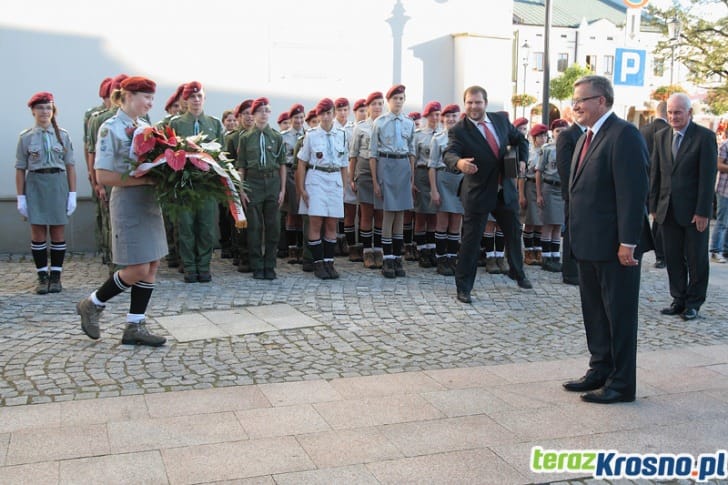 Wizyta prezydenta Komorowskiego w Krośnie i Odrzykoniu