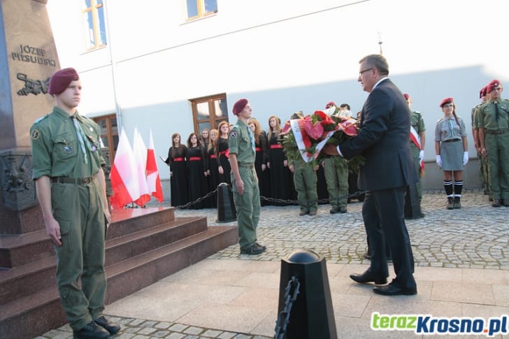 Wizyta prezydenta Komorowskiego w Krośnie i Odrzykoniu