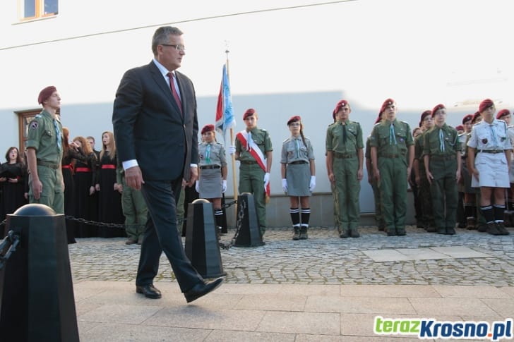 Wizyta prezydenta Komorowskiego w Krośnie i Odrzykoniu