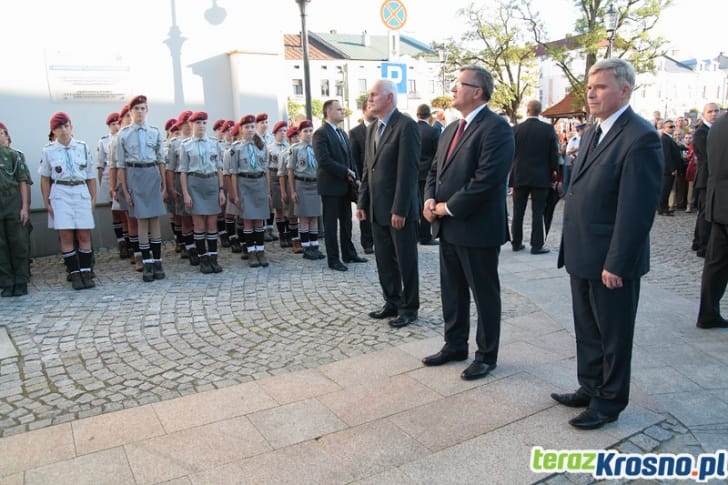 Wizyta prezydenta Komorowskiego w Krośnie i Odrzykoniu