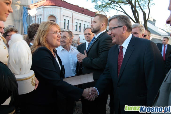 Wizyta prezydenta Komorowskiego w Krośnie i Odrzykoniu