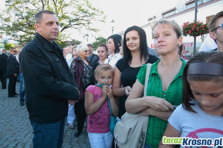 Wizyta prezydenta Komorowskiego w Krośnie i Odrzykoniu