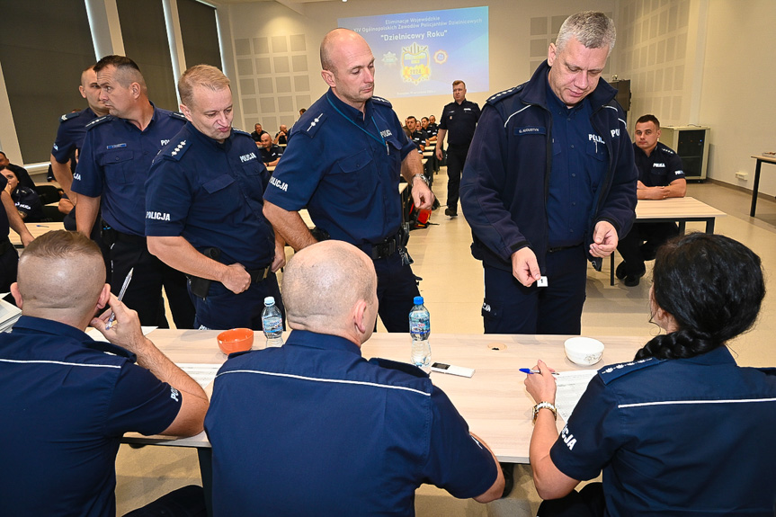 Wojewódzki finał Ogólnopolskich Zawodów Policjantów Dzielnicowych