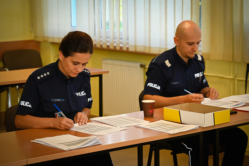 Wojewódzki finał Ogólnopolskich Zawodów Policjantów Dzielnicowych