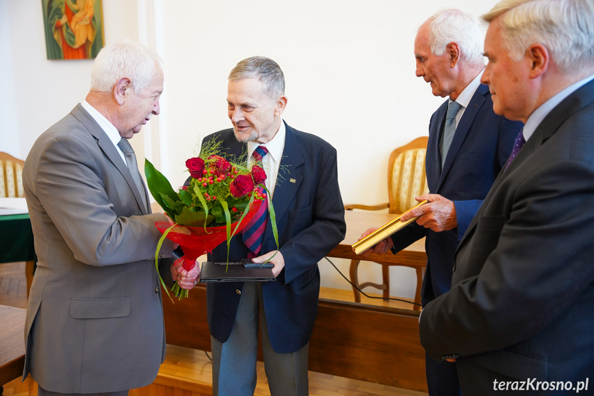 Wręczenie medali dla krośnian