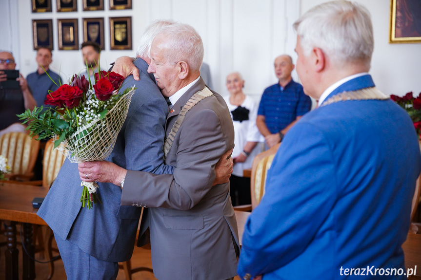 Wręczenie nagród w UM Krosno