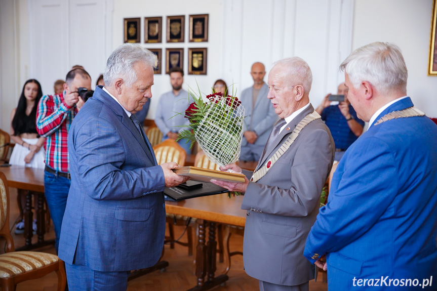 Wręczenie nagród w UM Krosno