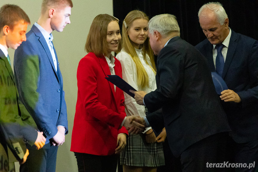 Wręczenie stypendiów w Krośnie